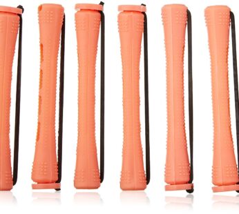 Marianna Long Pink Perm Rods, 12 Count