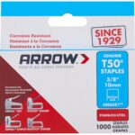 Arrow Fastener 506SS1 Heavy Duty T50 Stainless Steel Staples for Upholstery, Construction, - Image 4