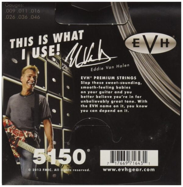 Fender EVH Premium Electric Guitar Strings .009 - .046 - Image 2