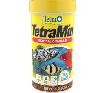 Tetra TetraMin Tropical Granules 3.52 Ounces, Nutritionally Balanced Fish Food