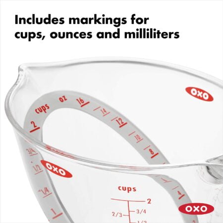 OXO Good Grips 2-Cup Angled Measuring Cup - Image 4