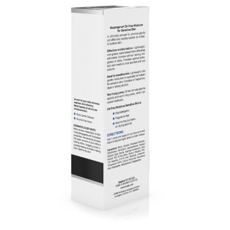 Neutrogena Oil-Free Daily Facial Moisturizer for Sensitive Skin, Ultra-Gentle & Lightweigh - Image 6