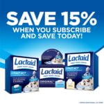 Lactaid Original Strength Lactose Intolerance Relief Caplets with Natural Lactase Enzyme, - Image 6