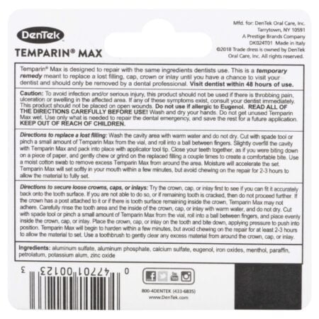 Dentek Temparin Lost Filling Repair - Image 7