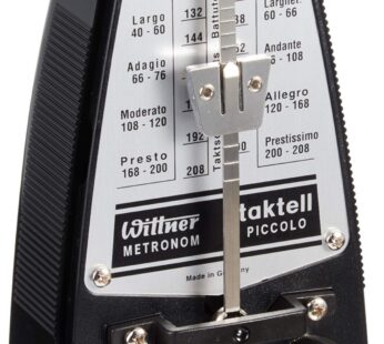 Wittner 836 Taktell Piccolo Metronome, Black