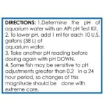 API Aquarium Pharmaceuticals 30B pH Down Aquarium pH Adjuster, 16 oz, Model Number: 171630 - Image 6