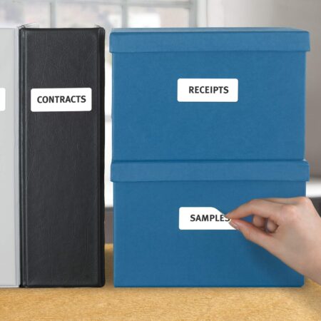 Avery Removable ID Labels, Sure Feed Technology, Removable Adhesive, 1" x 2-5/8", 750 Labe - Image 2
