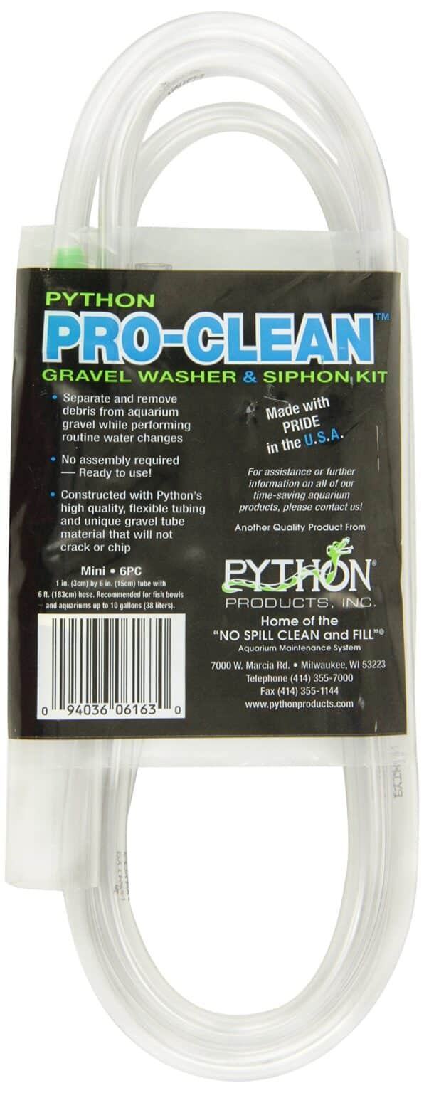 Python Pro Clean-Mini 1" x 6" Tube with 6 ft. Hose - Image 2