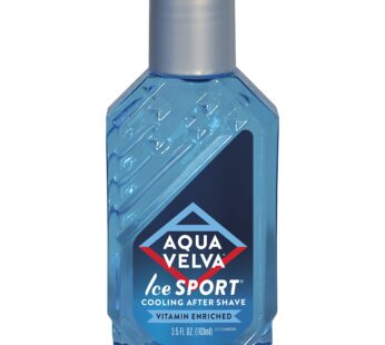 Aqua Velva Cooling Mens After Shave, Ice Sport, Vitamin E and Pro Vitamin B5, Soothes, Coo
