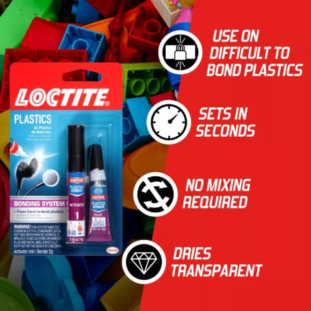 0.06 oz Loctite 681925 Loctite Cyanoacrylate Plastics Bonding System - Image 4