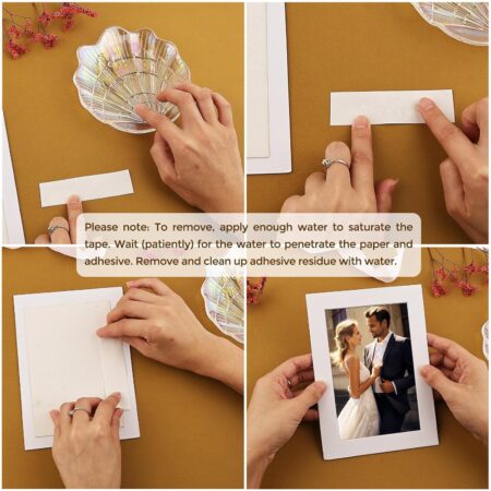 Lineco, Archival Water Activated Paper Hinging Tape, Acid-Free with Neutral pH, for Hingin - Image 5