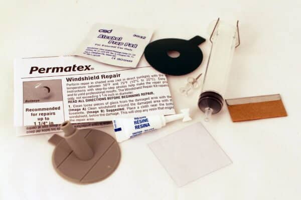 Permatex 09103 Automotive Windshield Repair Kit For Chipped And Cracked Windshields. Perma - Image 2