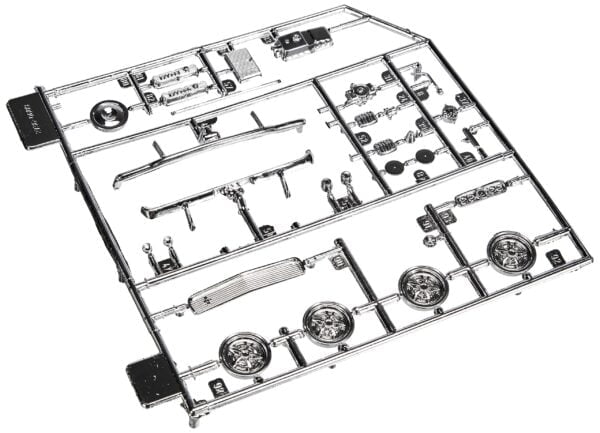 Revell 85-2482 '66 Shelby Mustang GT350H Model Car Kit 1:24 Scale 91-Piece Skill Level 4 P - Image 5