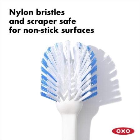 OXO Good Grips Dish Brush, White/Black, 1EA - Image 3