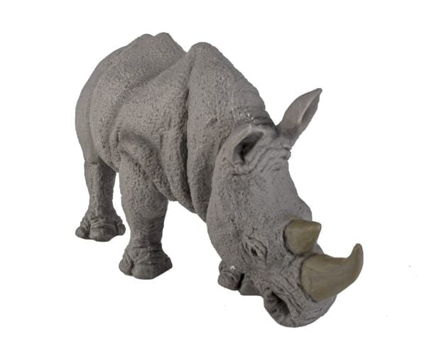 Safari Ltd. White Rhino Toy Figurine - Realistic, Hand-Painted 5.75" Model Figure - Safe, - Image 7