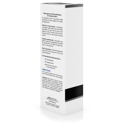 Neutrogena Oil-Free Daily Facial Moisturizer for Sensitive Skin, Ultra-Gentle & Lightweigh - Image 4