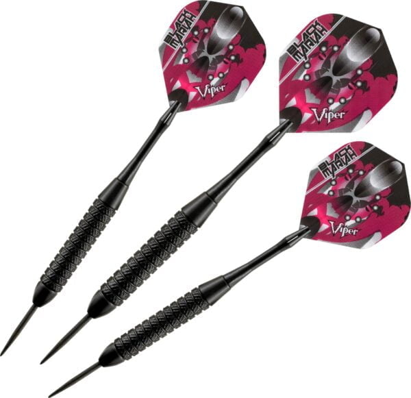 Viper Black Mariah Steel Tip Darts, 22 Grams