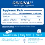 Lactaid Original Strength Lactose Intolerance Relief Caplets with Natural Lactase Enzyme, - Image 5