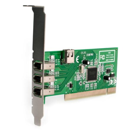 StarTech.com 4 port PCI 1394a FireWire Adapter Card - 3 External 1 Internal FireWire PCI C - Image 2