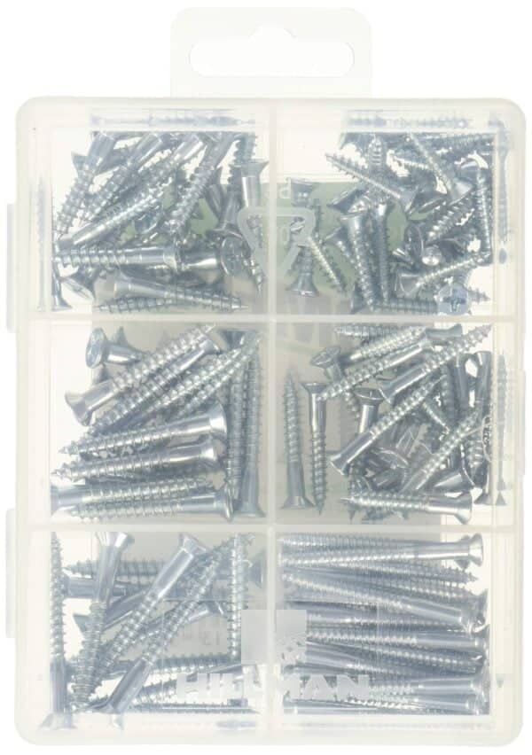 Hillman HOMEPAK 41814 Flat Head Phillips Wood Screws - Image 2