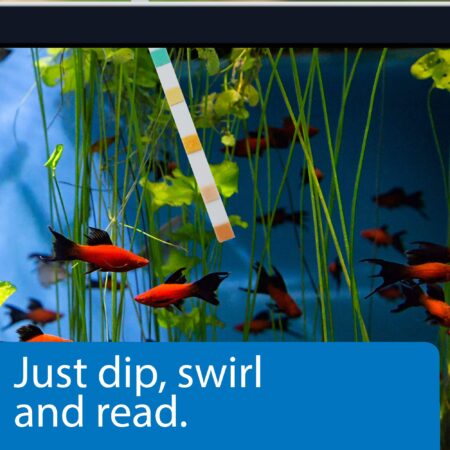 API 5-in-1 Test Strips Freshwater and Saltwater Aquarium Test Strips 25-Count Box - Image 3