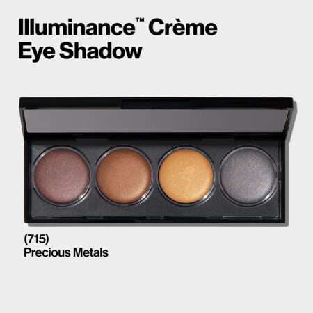 Revlon Cr?me Eyeshadow Palette, Illuminance Eye Makeup with Crease- Resistant Ingredients, - Image 2