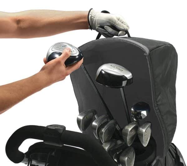 RainTek, Waterproof Golf Bag Rain Protection Cover with Hood, For Golf Push Carts, Golf Ca - Image 2