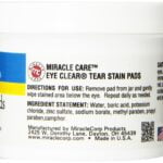Miracle Care Tear Stain Pads - 90 Count; Eye Care for Dogs and Cats, Soft Pet Wipes for Ge - Image 2