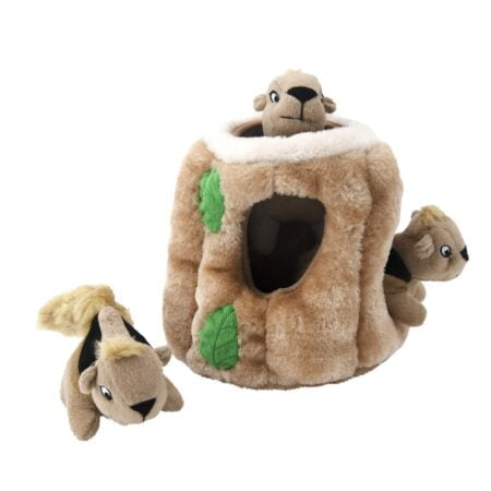 Outward Hound Hide A Squirrel Plush Dog Toy Puzzle, Medium - Image 4