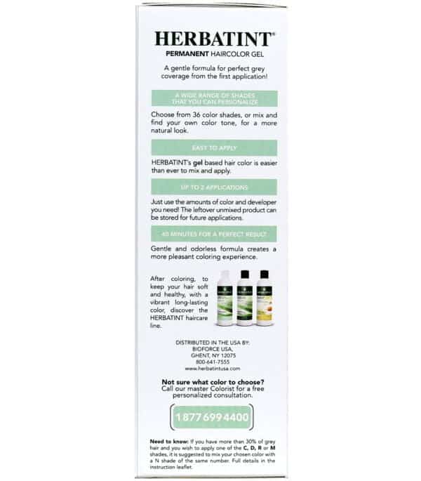 Herbatint Permanent Haircolor Gel, 5N Light Chestnut (5N) 4.56 Fl Oz - Image 8