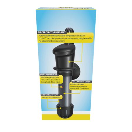 Tetra HT Submersible Aquarium Heater With Electronic Thermostat, 50-Watt, 2-10 Gallon - Image 2