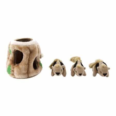 Outward Hound Hide A Squirrel Plush Dog Toy Puzzle, Medium - Image 5