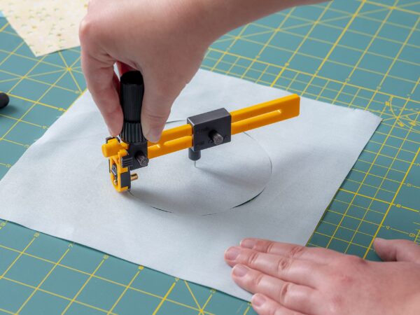 OLFA 18mm Rotary Circle Cutter (CMP-3) - Adjustable Rotary Blade Cutter w/ Ratchet Handle - Image 6