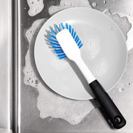 OXO Good Grips Dish Brush, White/Black, 1EA - Image 7