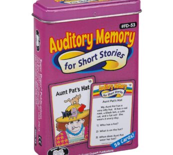 Super Duper Publications | Auditory Memory for Short Stories Fun Deck | Listening Comprehe