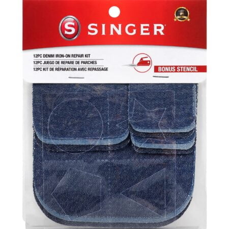 SINGER 00079 Denim Iron-On Repair Kit, Colors May Vary - Image 2