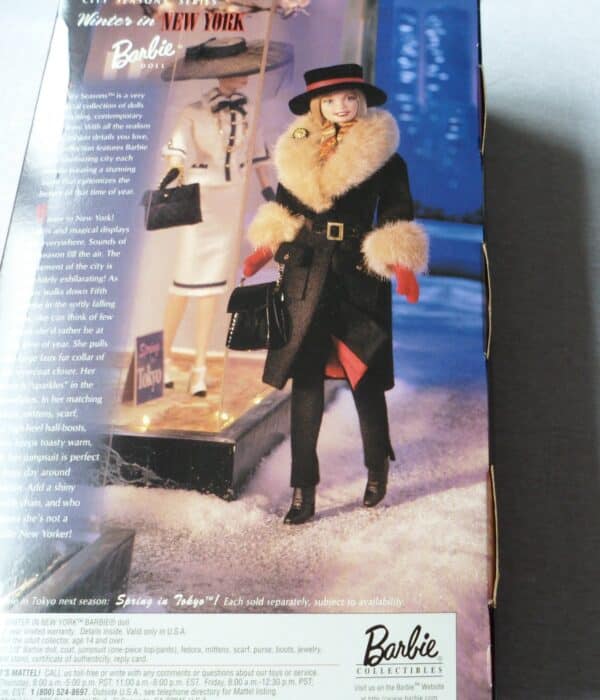 Winter In New York Barbie Collector Doll - Image 7