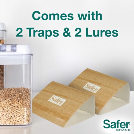 Safer Brand 05140 Pantry Moth Pest Trap and Killer for Grain, Flour, Meal and Seed Moths - - Image 4