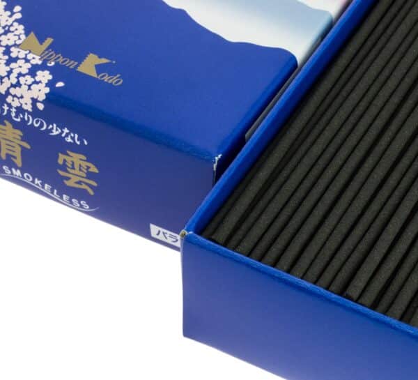 Nippon Kodo - 258 - Seiun Chrysanthemum Incense Sticks - 16 x 8 x 3 cm - Blue - Image 4