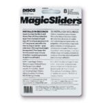 Magic Sliders 8024 Series 8PK 15/16" SQ Slider, 1, Grey - Image 2