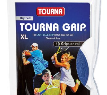 Tourna Grip XL Original Dry Feel Tennis Grip 10 Pack