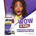 Afrin No Drip Extra Moisturizing 12 Hour Nasal Congestion Relief Pump Mist, Sinus Spray De - Image 3
