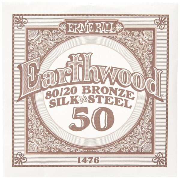 Ernie Ball Earthwood Silk and Steel Extra-Soft Acoustic Guitar Strings, 10-50 Gauge (P0204 - Image 2