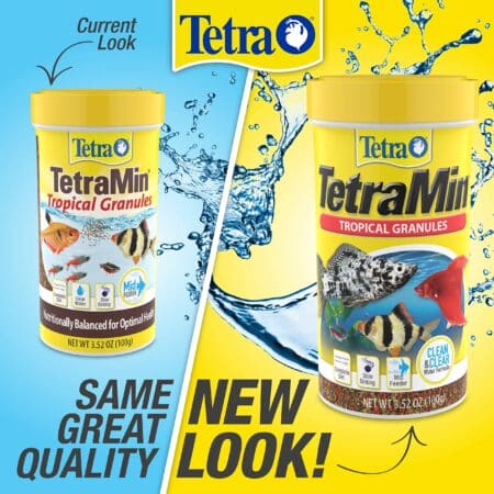 Tetra TetraMin Tropical Granules 3.52 Ounces, Nutritionally Balanced Fish Food - Image 9