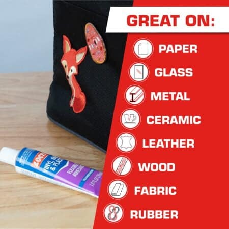 Loctite Loctite-1360694 Vinyl Fabric & Plastic Repair Flexible Adhesive, 1 oz, 1 Squeeze T - Image 4