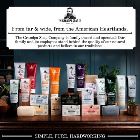 Pine Tar Bar Soap by The Grandpa Soap Company | The Original Wonder Soap |Vegan, 3-in-1 Cleanser, Deodorizer & Moisturizer | 3.25 Oz. - Image 5