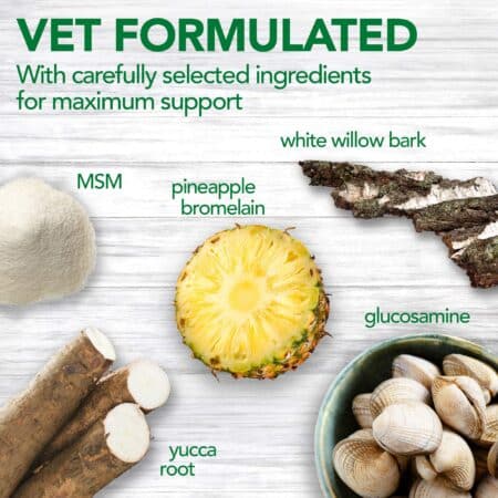 Vet?s Best Aches + Pains Dog Supplement - Vet Formulated for Dog Occasional Discomfort and - Image 2