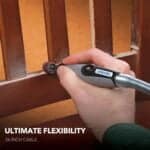 Dremel Flex Shaft Rotary Tool Attachment with Comfort Grip and 36? Long Cable - Engraver, - Image 4