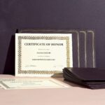 Gartner Studios Gold Foil Certificate Paper, Parchment Design, 80lb 8.5? x 11?, 15 Count - Image 2