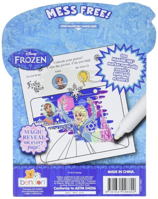 Bendon Frozen Coloring and Activity Book (Imagine Ink Mess Free) - Image 2